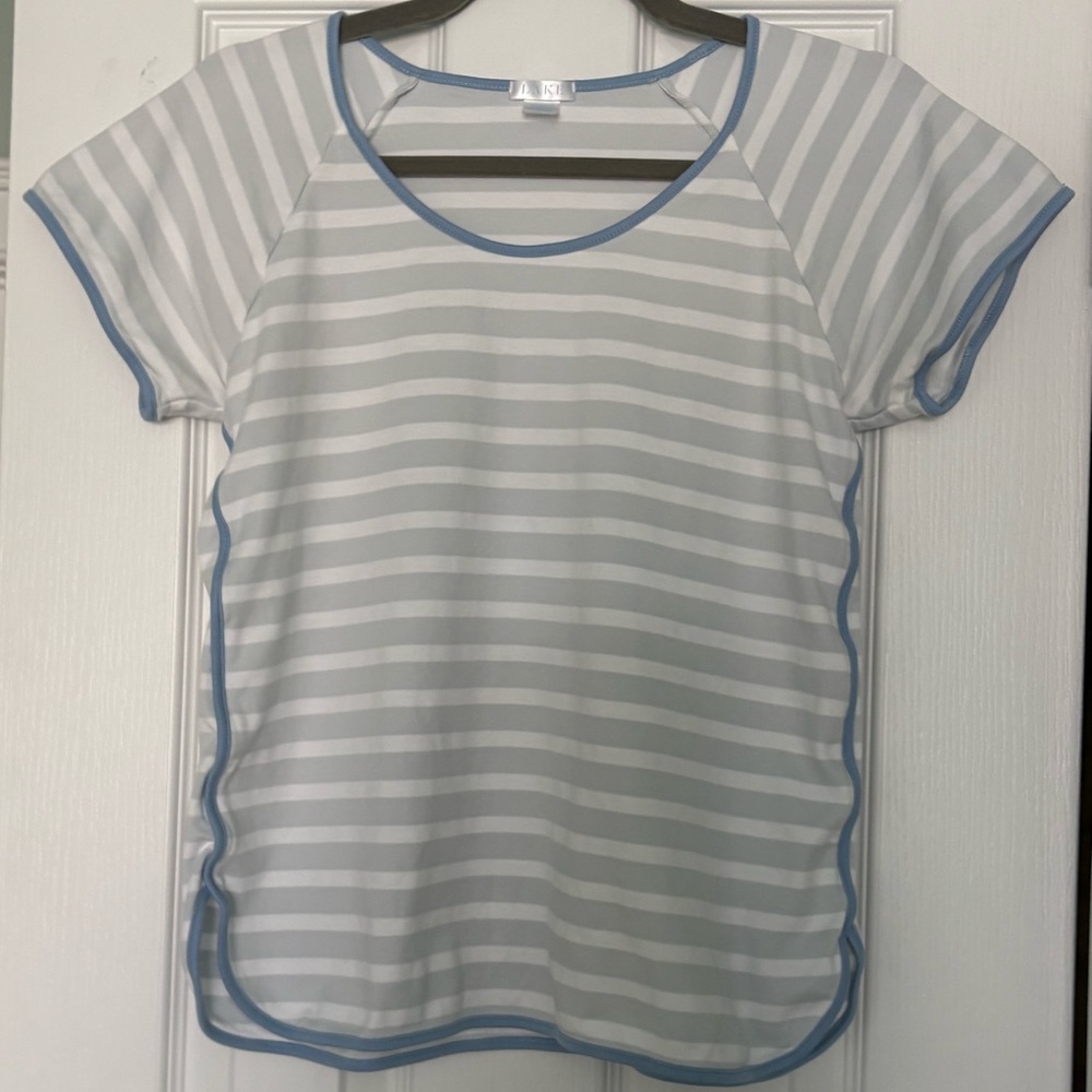 LAKE Pima Cotton Pajama Top